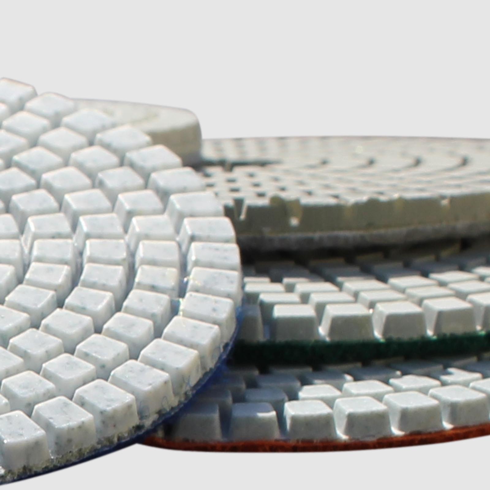 5 Inch Wet Dry Diamond Polishing Sanding Pads Discs Granite Concrete