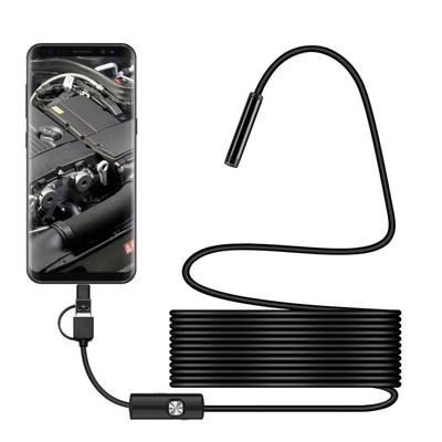 Endoskop Kamera Wasserdicht 5.5mm USB Inspektion Kamera mit 6 LED for Android PC