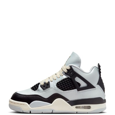 Big Kids Jordan 4 Retro из чистой платины/золотого металлика (FZ8585 070)