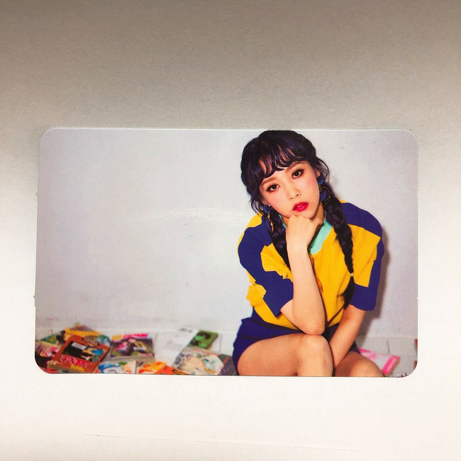 Mamamoo Moonbyul Official 5th Mini Album Purple Photocard