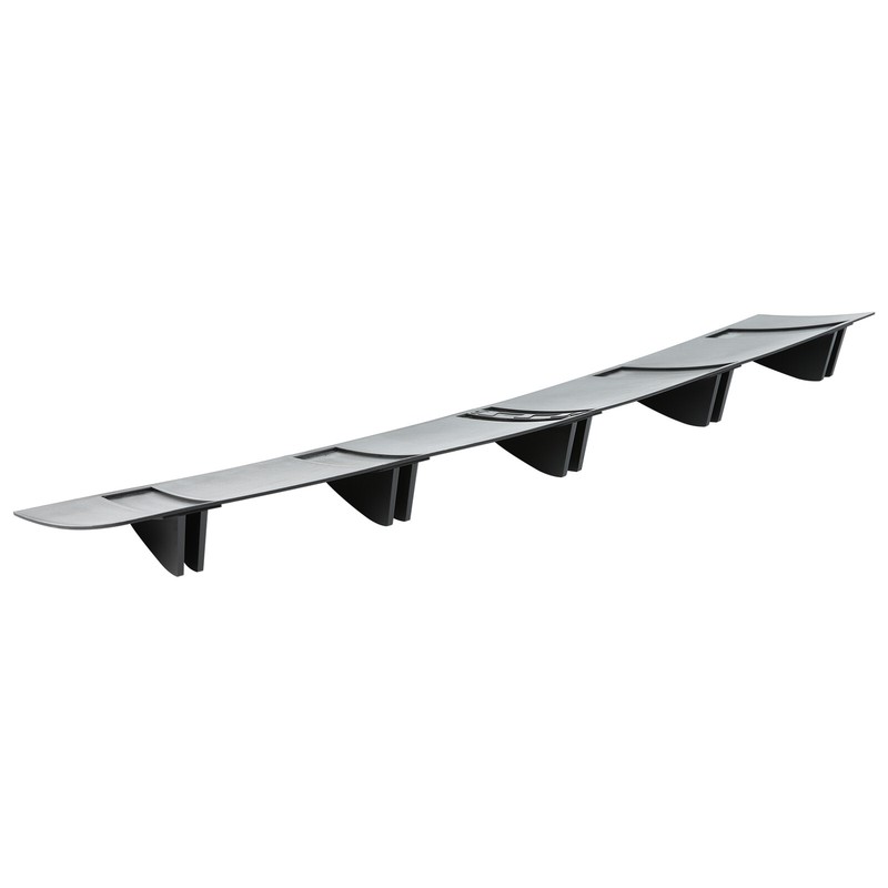 For KIA Forte Optima Rear Diffuser 10 Fins Bumper Lip Splitter Spoiler Body Kit