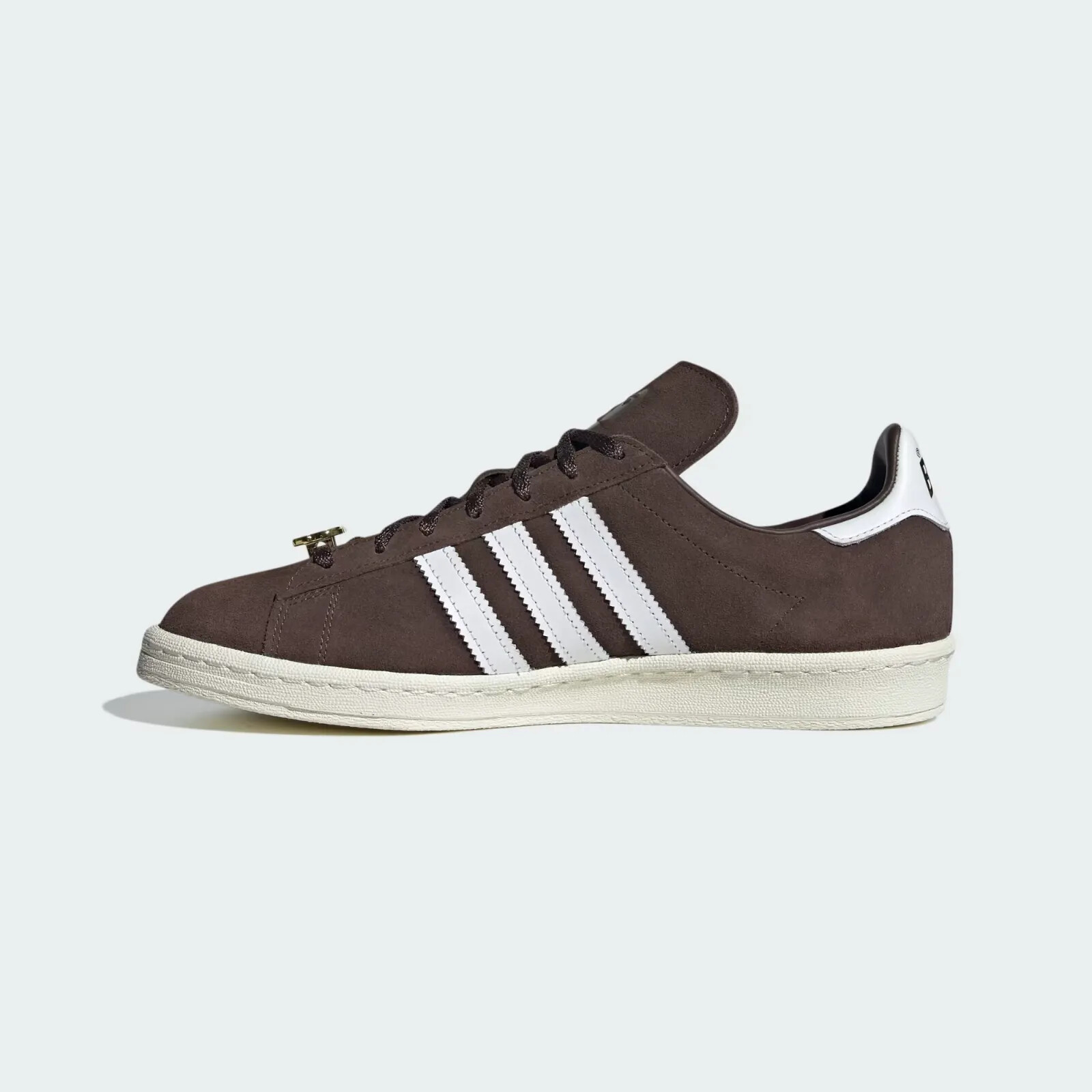 

Adidas x BAPE Campus 80s Brown IF3379 Мужская обувь Кроссовки, Brown/cloud white/gold metallic, adidas Campus