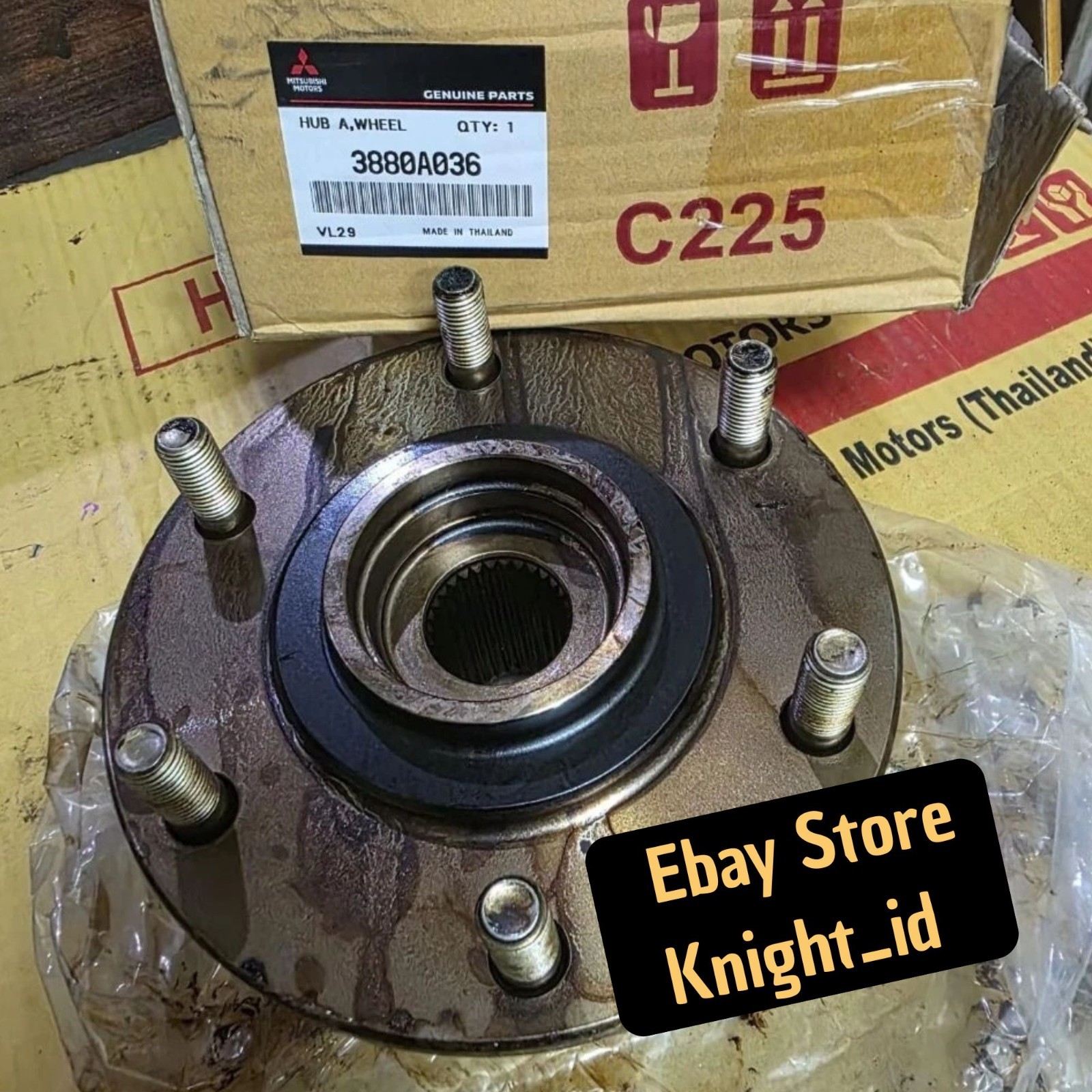 Fits For Mitsubishi Triton 2015-2022  KL3T Front Wheel Hub Bearing 1pcs 3880A036