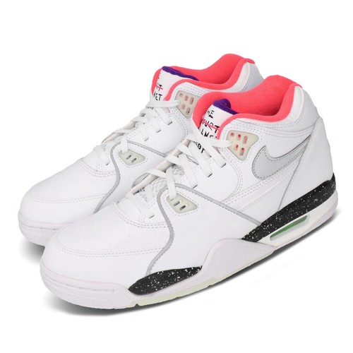 

Nike Air Flight 89 Planet Of Hoops серебристые светоотражающие мужские классические CW2616-101, Белый, Air Flight 89
