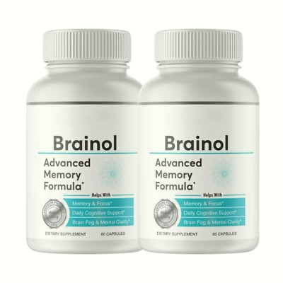 2-Pack Brainol - Brainol Pills Advanced Memory Support - 120 Capsules