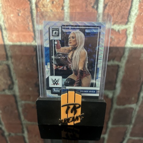 2023 WWE Panini Chronicles Optic #371 Zelina Vega Silver