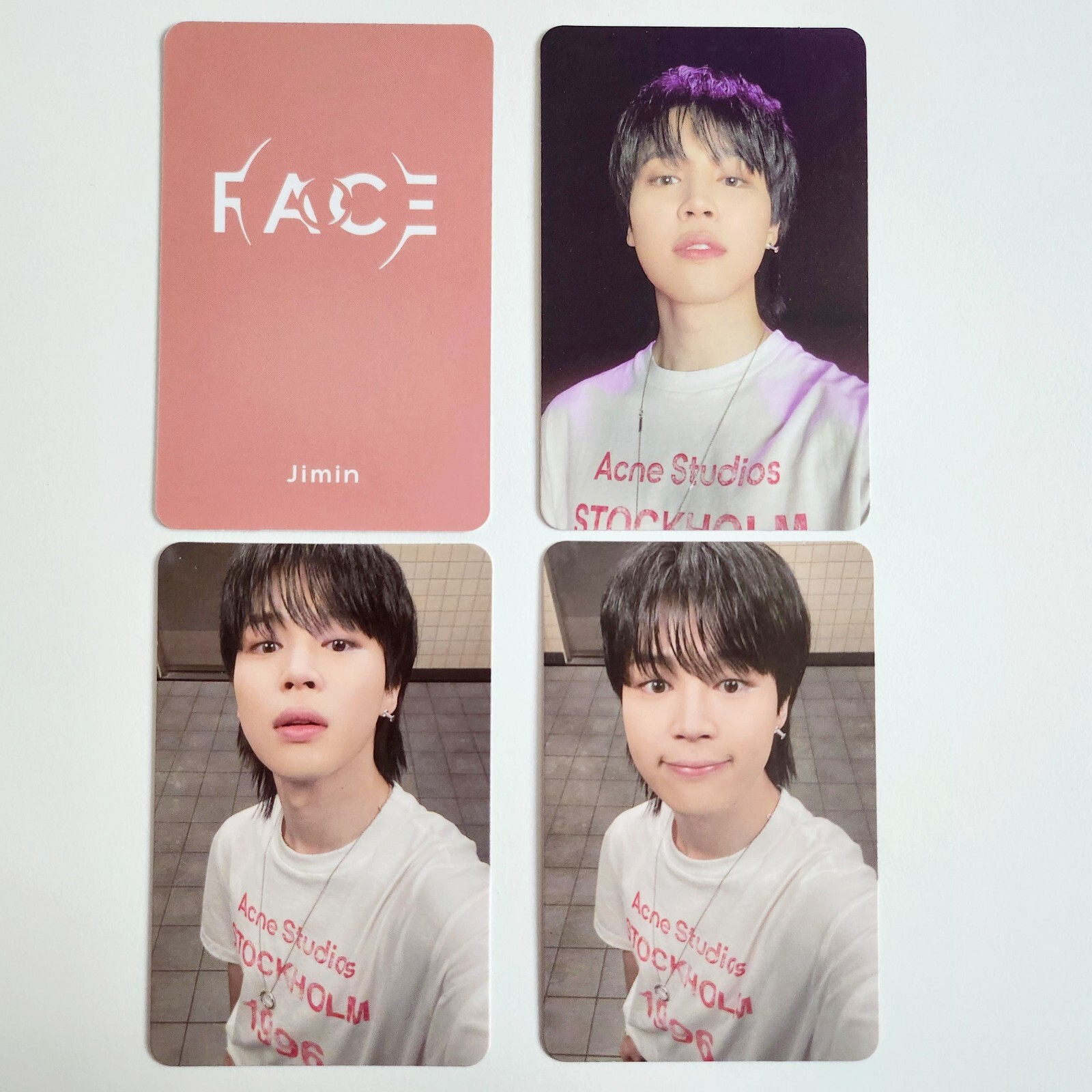 BTS JIMIN FACE POWERSTATION OFFICIAL LUCKY DRAW PHOTO CARD +