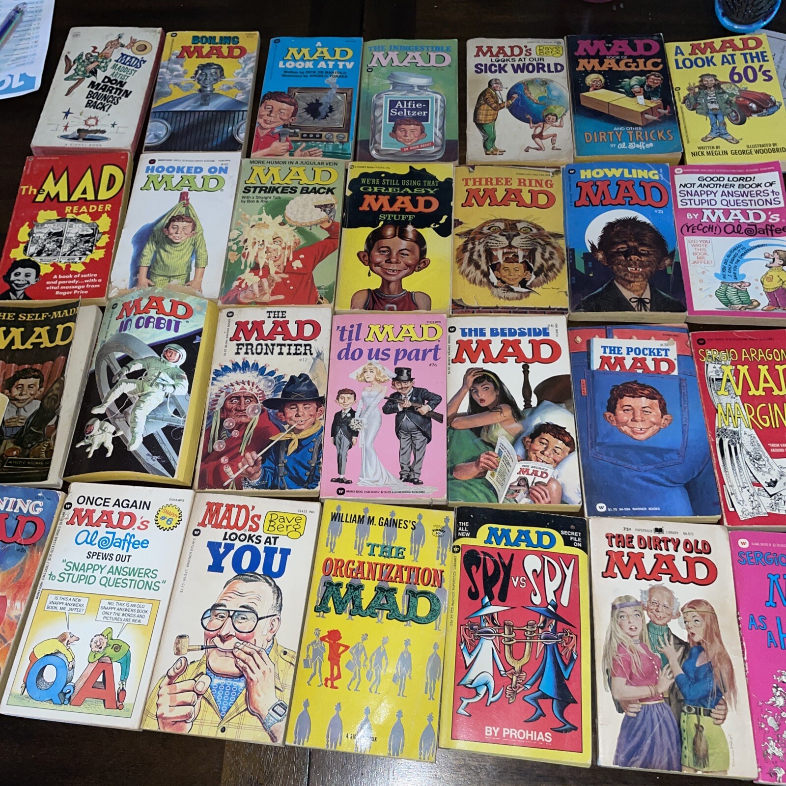 MAD Magazine Paperback Books 1950s-70s | PICK YOUR BOOKS | eBay