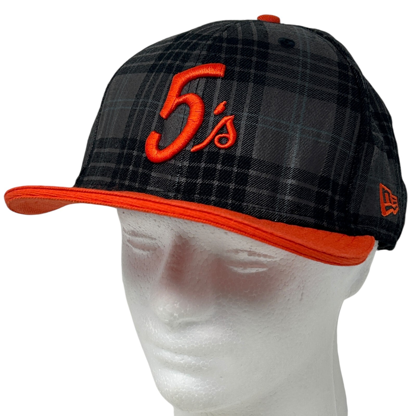 Undefeated x New Era Baseball Hat Cap Fitted 7 5/8 Gray