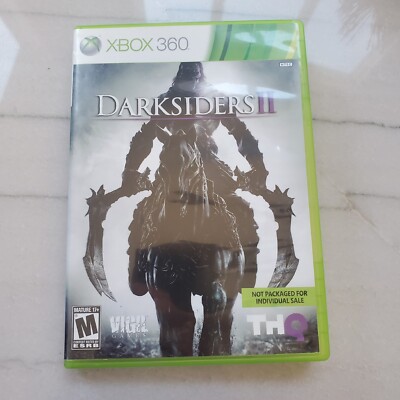 DARKSIDERS II (Microsoft Xbox 360, 2012) -- DARK SIDERS 2 No Manual