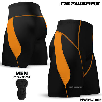 Mens Cycling Shorts Bicycle 3D Gel Pad MTB Road Bike Mountain Biking Clothing