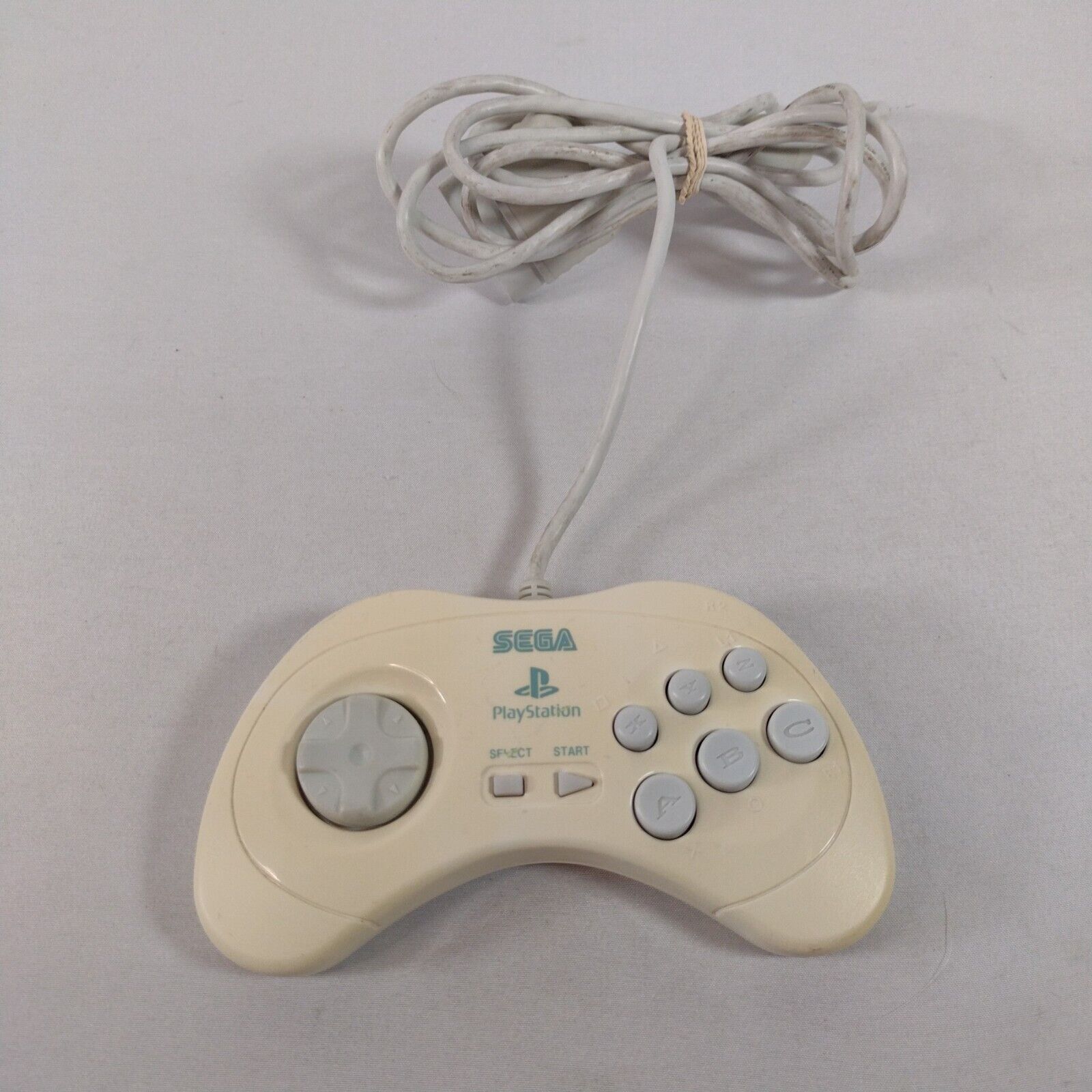 PS2 SEGA Classic Control Pad Controller White for PS2 SEGA Classic Control Pad Controller White for