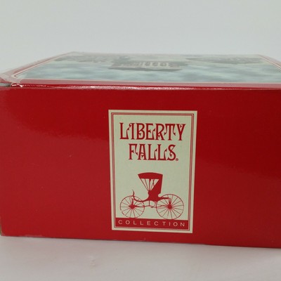 LIBERTY FALLS Collection #1 2001 Haunted House/Cemetery Palm Reader's 1st Bank