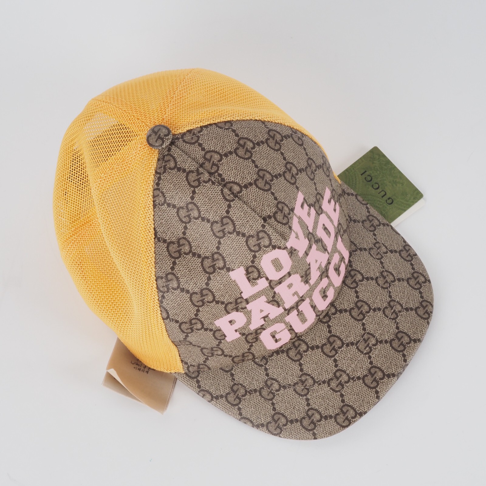 GUCCI Love Parade baseball cap limited unisex size L / 59 cm