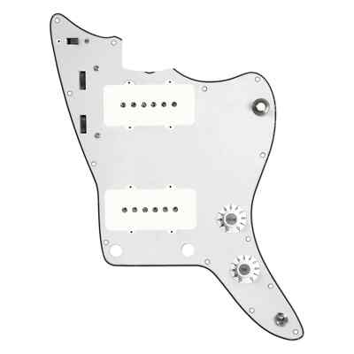 920D Custom Jazzmaster Vintage Loaded Pickguard White on Parchment 