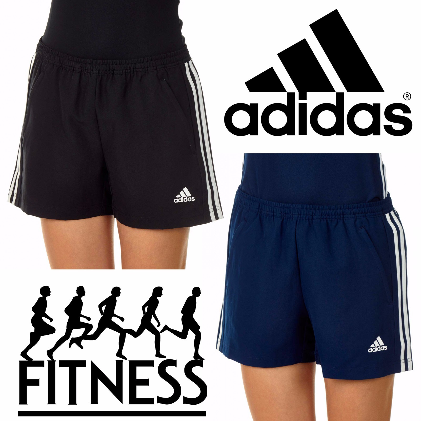 womens adidas long shorts