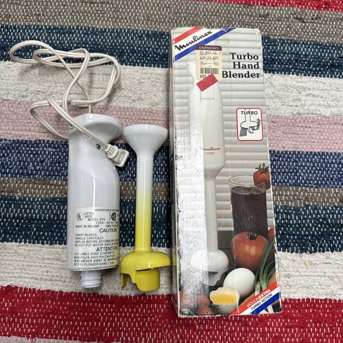 Moulinex Turbo Model 070 Immersion Hand Mixer Blender