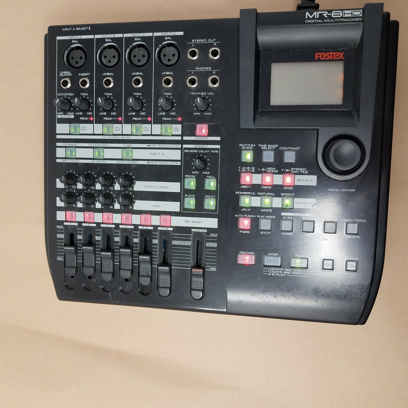 FOSTEX MR-8HD Digital Multitracker Recorder