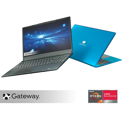 NEW Gateway 15'' Laptop FHD 1080p AMD Ryzen 7 Radeon Vega 10 GPU 1TB SSD Win10