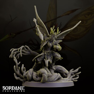 Illentar, The Fairy King - Pose 1A | Big Bad Evil Guy | Arcane Minis | 30mm