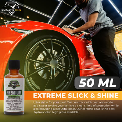 Diamond King 9H Nano Premium Ceramic Car Coating Hydrophobic High Gloss