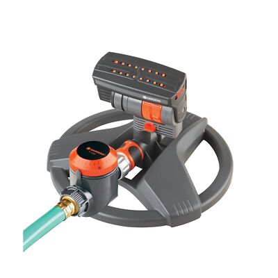 GARDENA 69-84BZMX ZoomMaxx 2400 Sq Ft, Adjustable Sprinkler with Built in Tim...