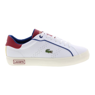 

Lacoste Powercourt 2.0 222 1 Мужские Белые Кожаные Кроссовки Lifestyle Обувь, Белый, Lacoste Powercourt 2.0 222 1