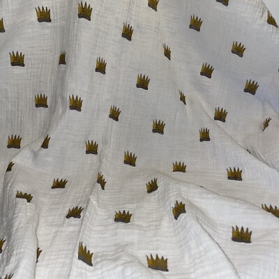 Pottery Barn Kids Organic Muslin Receiving Blanket Where The Wild Things Are