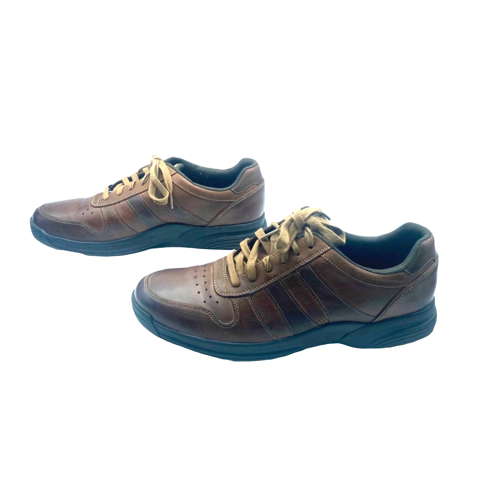 ROCKPORT ADIPRENE by adidas 本革レースアップシューズ Rockport AdiPRENE by Adidas Collab Men Sz 10.5 Oxford