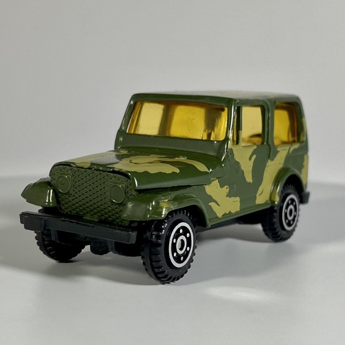 Yatming ヤトミン ジープ ミニカー(1/64)NO.1608 Jeep Yatming #1608 Jeep Convertible 1:64 Diecast Orange & Blue | eBay