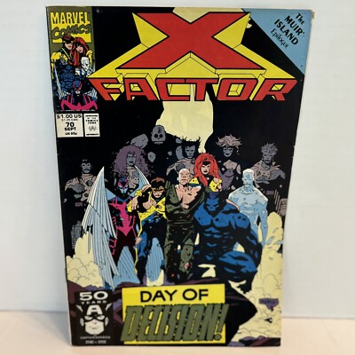 X-Factor #70 Vol.1 (1986 Series) Direct Edition Marvel Comic Book September 1991