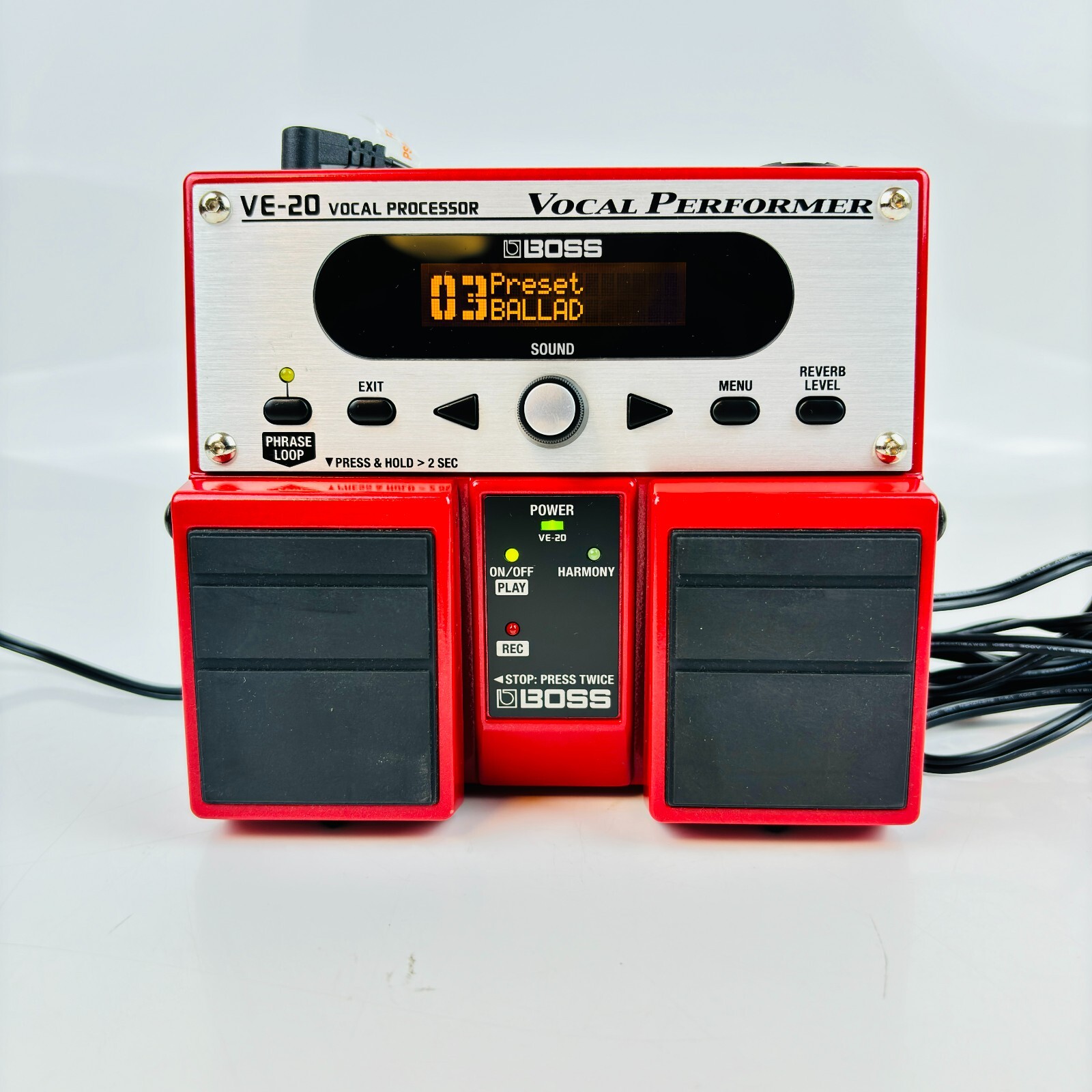 ギター BOSS / VE-20 Vocal Processor Amazon.com: BOSS VE-20 Vocal Performer | Specialized Effects