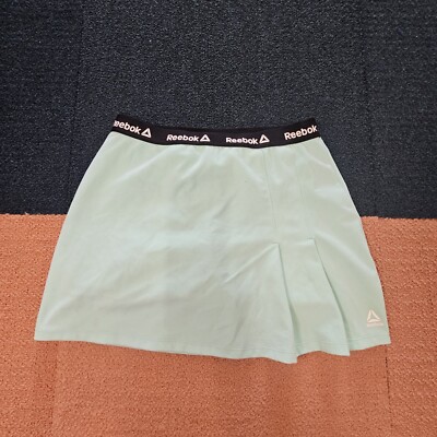 Stains* Reebok Girl s Dash Skort Compression Short XL 14/16 Teal K1a