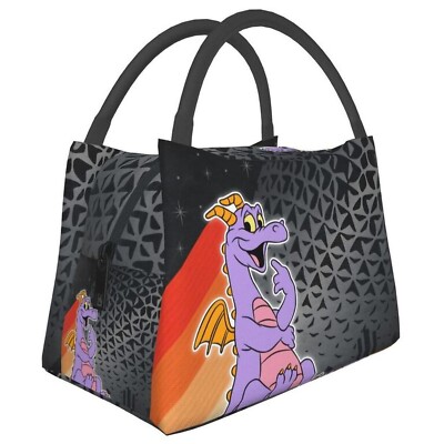 EPCOT Figment Insulated Lunch Bag Spaceship Earth One Little Spark Disney NEW
