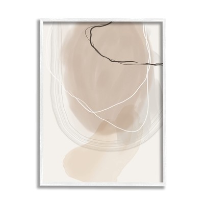 Contemporary Modern Abstract Brown And Tan Visual Design by Urban Epiphany