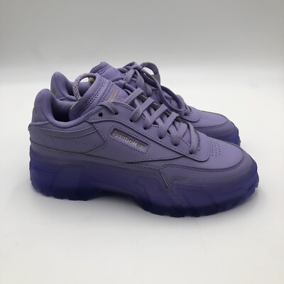 Reebok Classic Club C x Cardi B - Kids Youth Size 5 GX5027 Purple