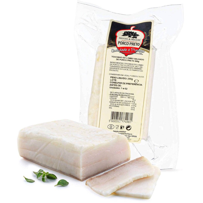 Gesalzen Schwarzes Schwein, Gesalzenes Naturschmalz,Salo, Portugal 600 G, Ð¡Ð°Ð»Ð¾