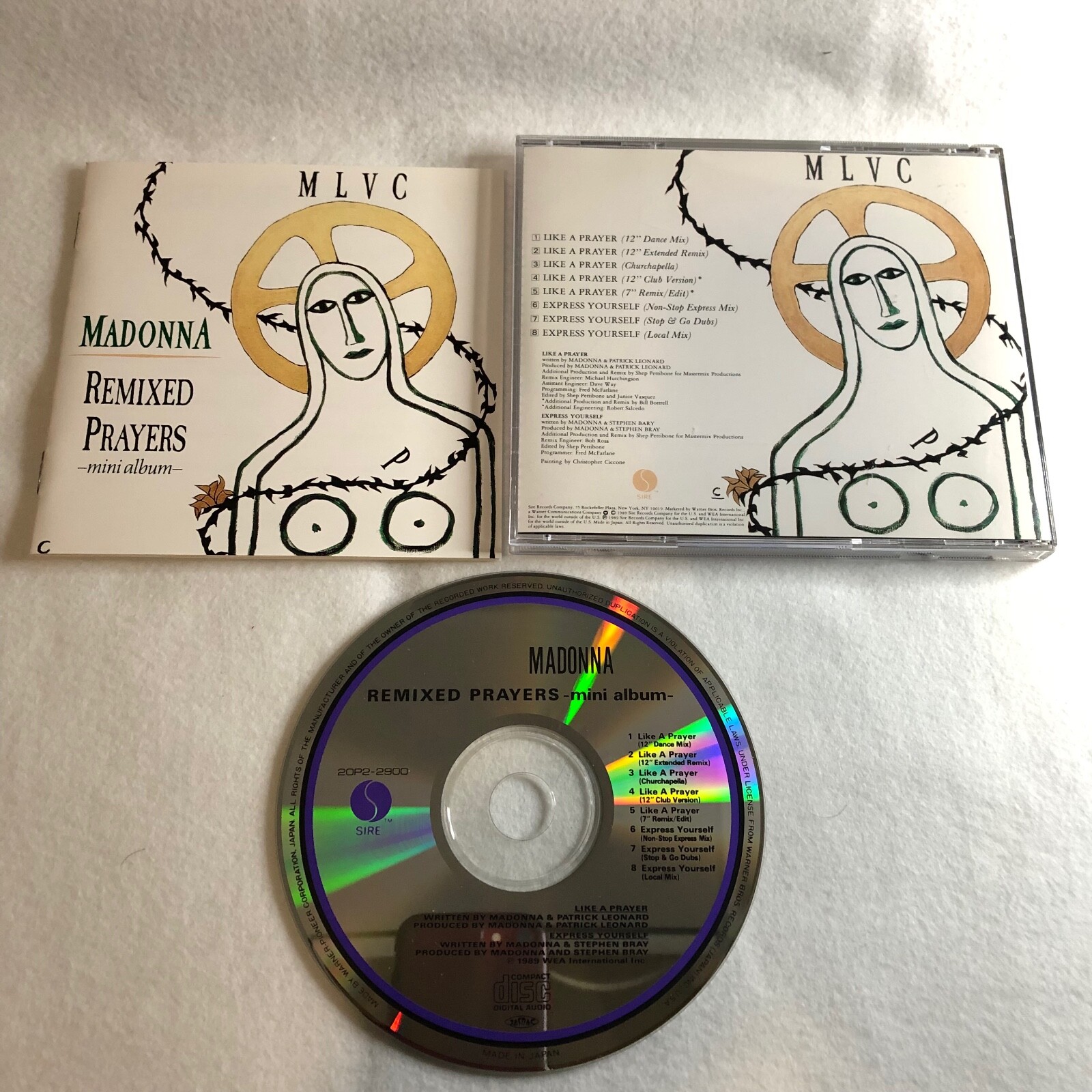 マドンナ　　Remixed Prayers Ep Amazon.com: Remixed Prayers EP: CDs & Vinyl