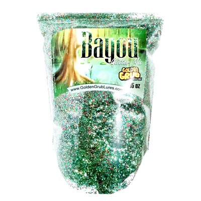 NEW Bulk BAYOU Near Pound (15 oz) Large .030 Glitter Mix Resealable Bag