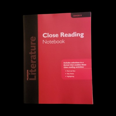 PEARSON LITERATURE 2015 COMMON CORE CLOSE READING NOTEBOOK By Savvas Learning Co