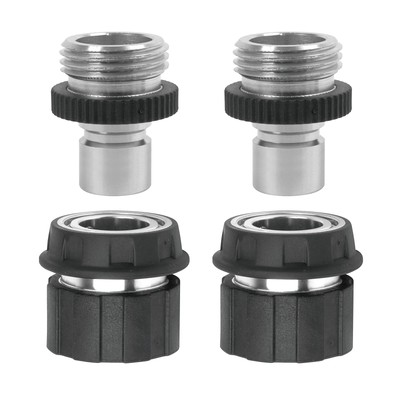Quick Connect With Water Stop Set 4 Pc