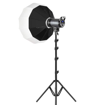Bi-Color LED Video Light, GVM 100W Photography Lighting with Bowens Mount, AP...