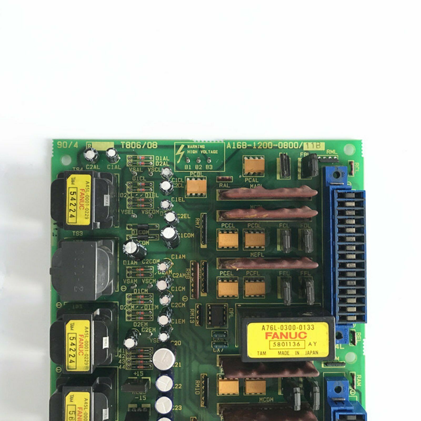 One Used Fanuc A16B-1200-0800 Circuit Board A16B12000800 Fully