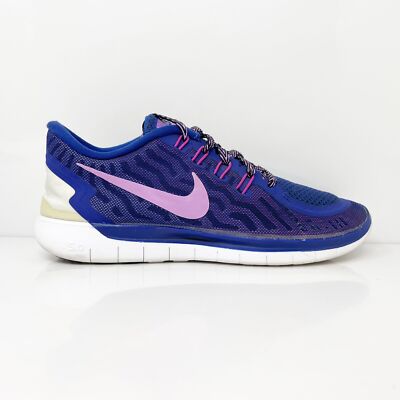 

Кроссовки для бега Nike Womens Free 5.0 724383-405 фиолетовые, размер 7,5, Фиолетовый, Free 5.0
