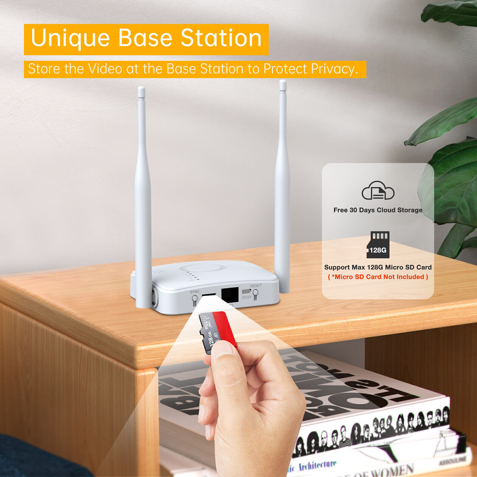 Wifi Smart Solar Camera Outdoor with Rechargeable Battery 4MPIP Security System