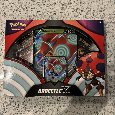 Pokemon TCG Orbeetle V Box Brand New Factory Sealed 4 Booster Packs Promo