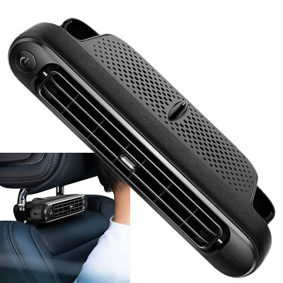 Car Fan for Backseat USB Powered Car Cooling Fans with 3 Speeds