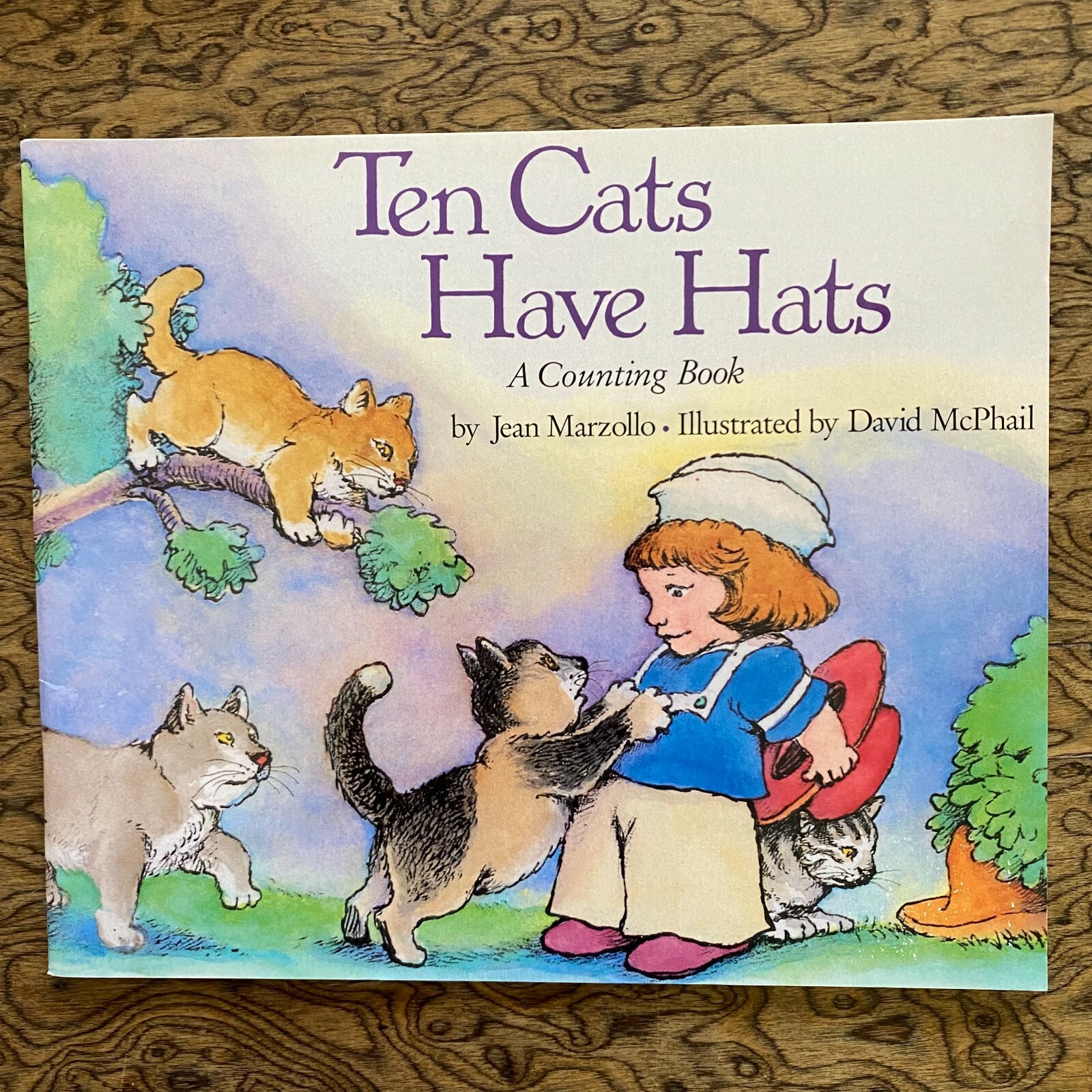 Ten Cats Have Hats by Jean Marzollo (1994, Trade Paperback