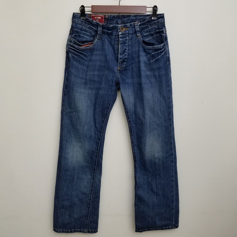 Джинсы Jack Jones Mens Jeans Button Fly 