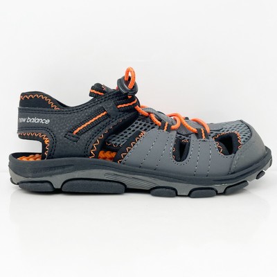 

New Balance Boys Adirondack K2029BON Серые повседневные сандалии на шнуровке, размер 13 M, Серый, Adirondack